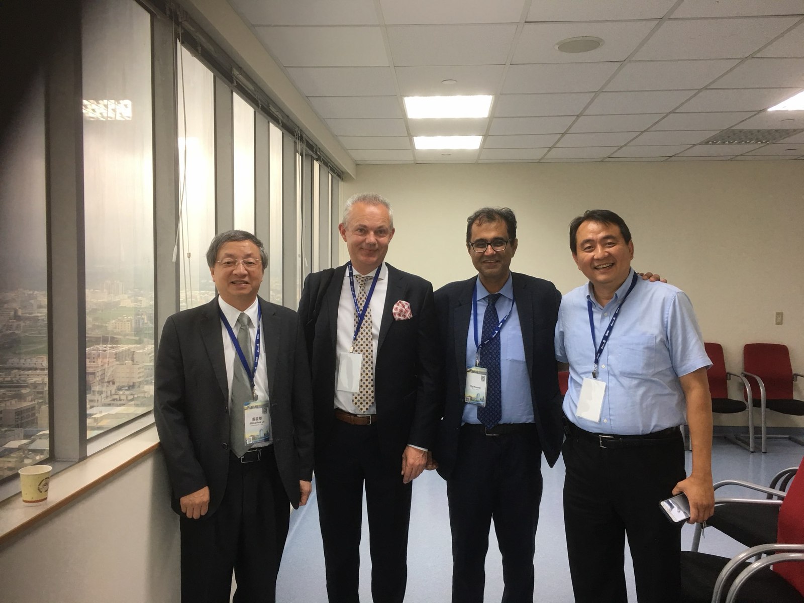 Dr Raji Kooner with colleagues at the 2019 ERUS in Asia Pacific symposium
