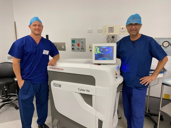 Holmium laser technology platform in theatre